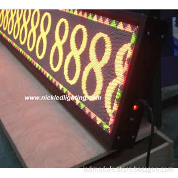 Indoor Dual-Color P4.75 LED Message Sign